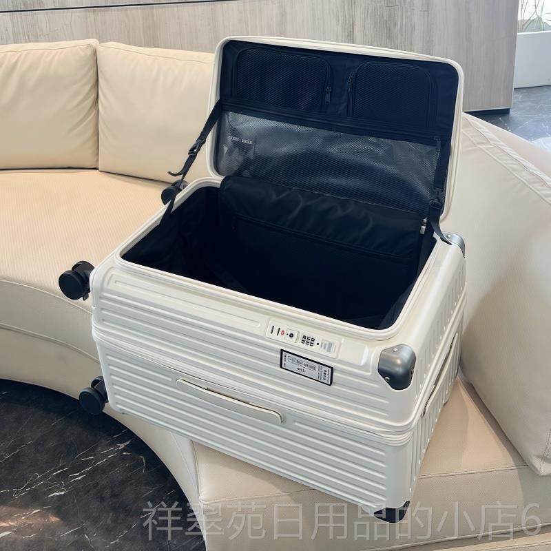 高档新款侧开 密盖行李箱女防爆五轮旅机行箱男扩展箱拉杆大容量