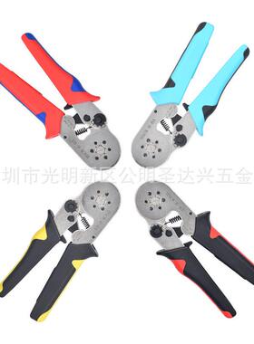 供应六角套管式压线钳自调式端子压线钳 WXC8 6-4A手动压接钳