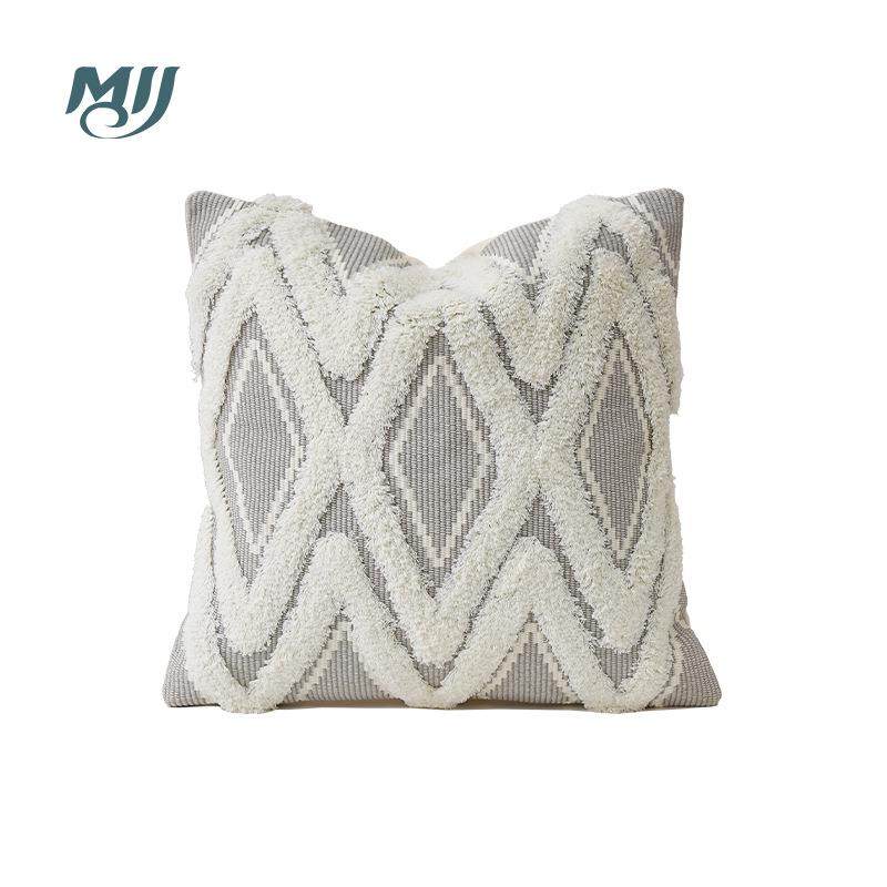 棉线编织簇绒厂家直销客厅卧室床头靠枕现代简约印花沙发靠垫,鲜花速递/花卉仿真/绿植园艺,割草机/草坪机,淘宝优惠券,粉丝福利购,淘宝优惠卷