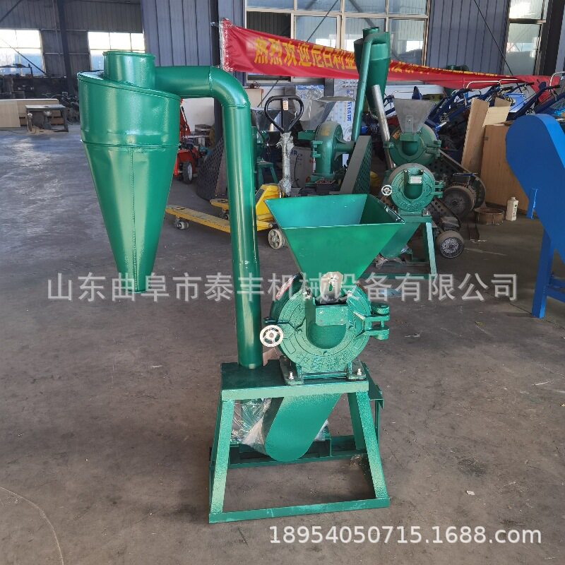 源头厂齿盘式膨化玉米粉碎机500型新型材料粉碎机石膏钙粉磨粉机