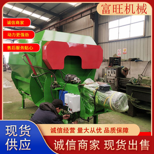 5立方TMR全日粮搅拌机 全自动卧式搅拌机 双轴草饲料混合搅拌机