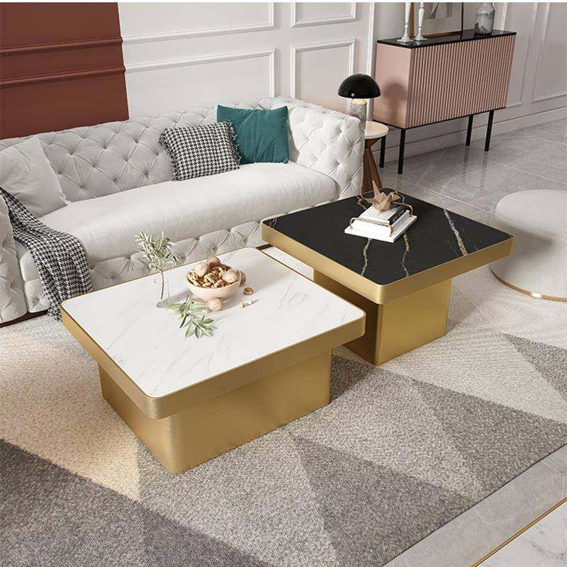 轻奢茶几意式不锈钢设计师方形茶几简约小户型客厅家用大理石茶桌,五金/工具,五金工具箱/五金收纳箱,淘宝优惠券,粉丝福利购,淘宝优惠卷