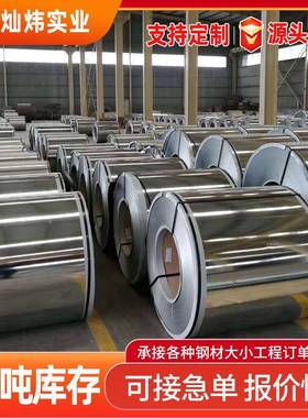 规格齐全 无花镀锌卷板 上海白铁皮 武钢DX54D+Z100