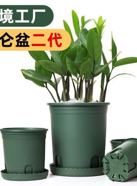 控根加仑盆控根盆栽月季黑色种植育苗塑料二代花盆厂家直销
