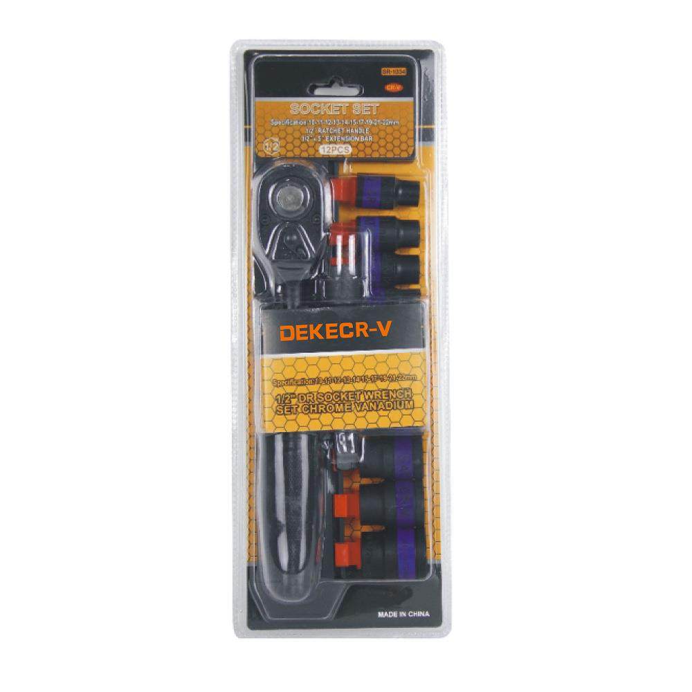 热销1/2*12PC短套筒塑排磷化24齿（磷化铁柄）双泡壳,五金/工具,五金工具箱/五金收纳箱,淘宝优惠券,粉丝福利购,淘宝优惠卷