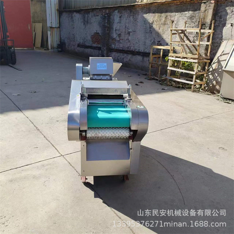 商用红枣果脯切丁机商用往复式果蔬切段机不锈钢海带酸菜切丝机