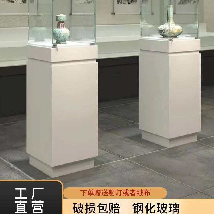 木质珠宝首饰玉器陶瓷展示柜玻璃柜台博物馆文物展览收纳