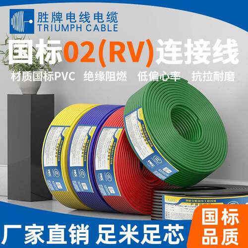 60227 IEC 02（RV) 450/750 1×2.5mm2东莞市胜牌光电科技有限公
