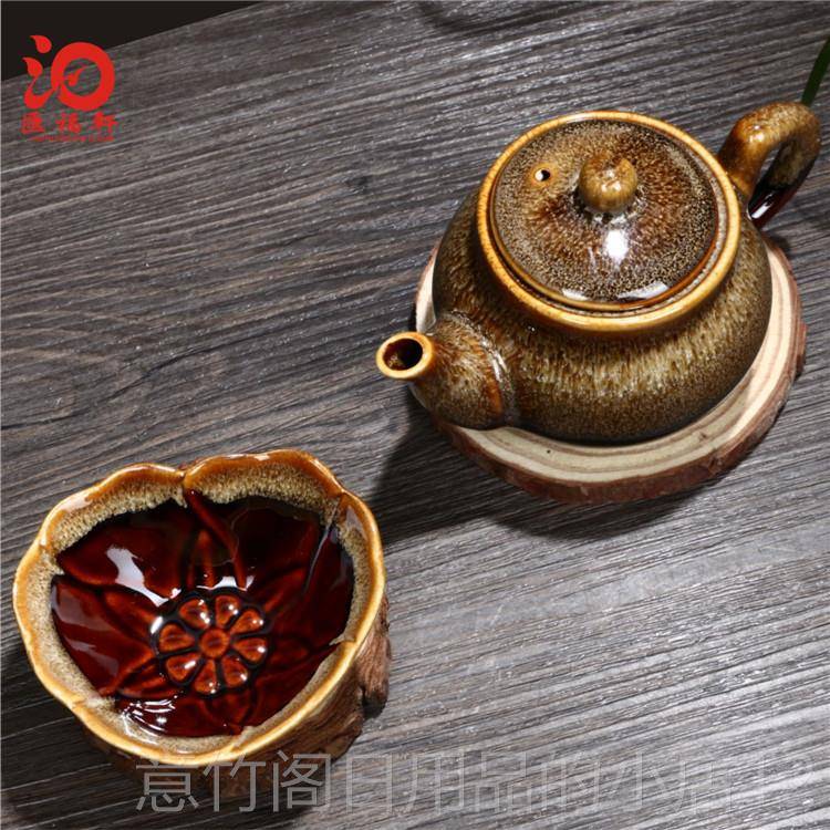 正品包邮钧瓷茶大具茶壶亦茶杯套装小一壶一杯单独配套可单拍茶壶