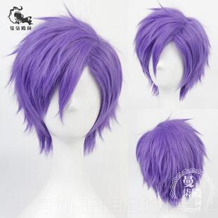 正品E偶s像梦节Co朔灵连s御风训神抖牙Z猎阿多尼斯Cos假发