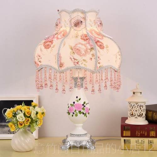 正品欧式遥床卧室头婚灯公主浪漫田园结礼品可调光婚房温馨控覆古