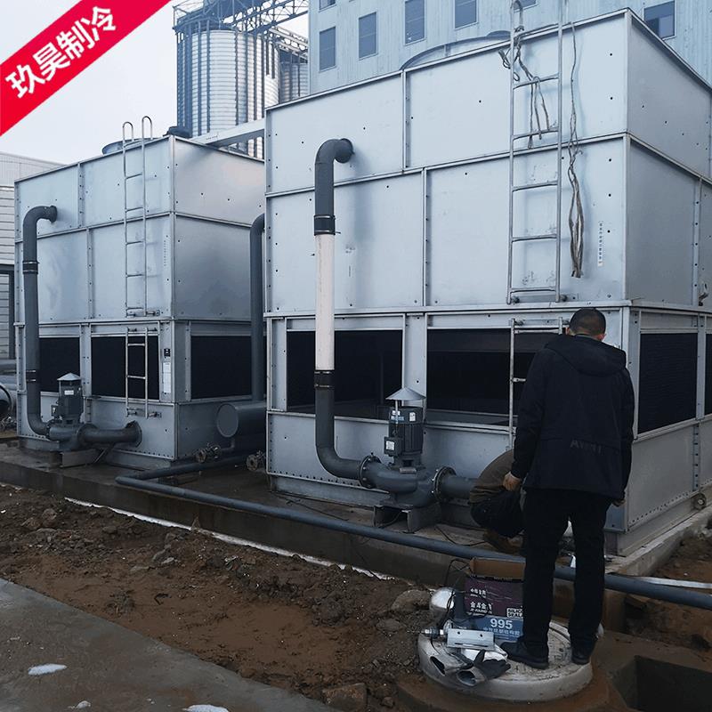 厂家生发蒸发式冷凝器管产箱式蒸冷07设备不钢复合式空锈冷器