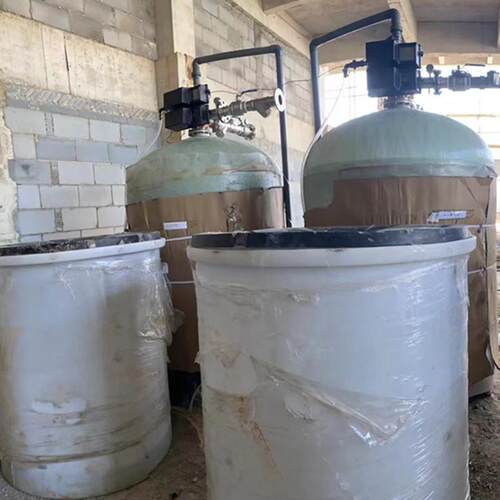 炉FLECK莱克水备处理水质软化653过滤器自动软化水富设锅循环除水