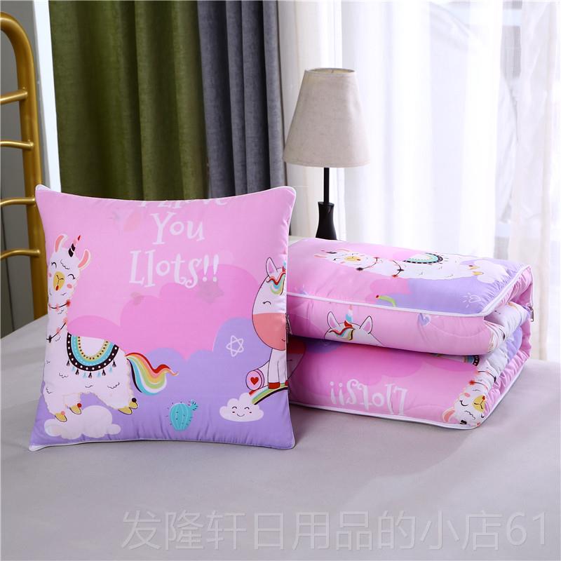 高档抱枕被子两用沙靠枕枕车用颈枕腰靠汽车头靠垫发午睡枕折叠空