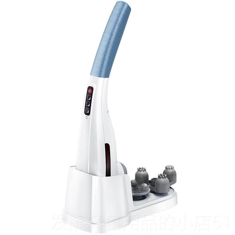 高档动凯仕乐海豚按摩仪器棒颈椎腰背无 线充电老人手部持式电线