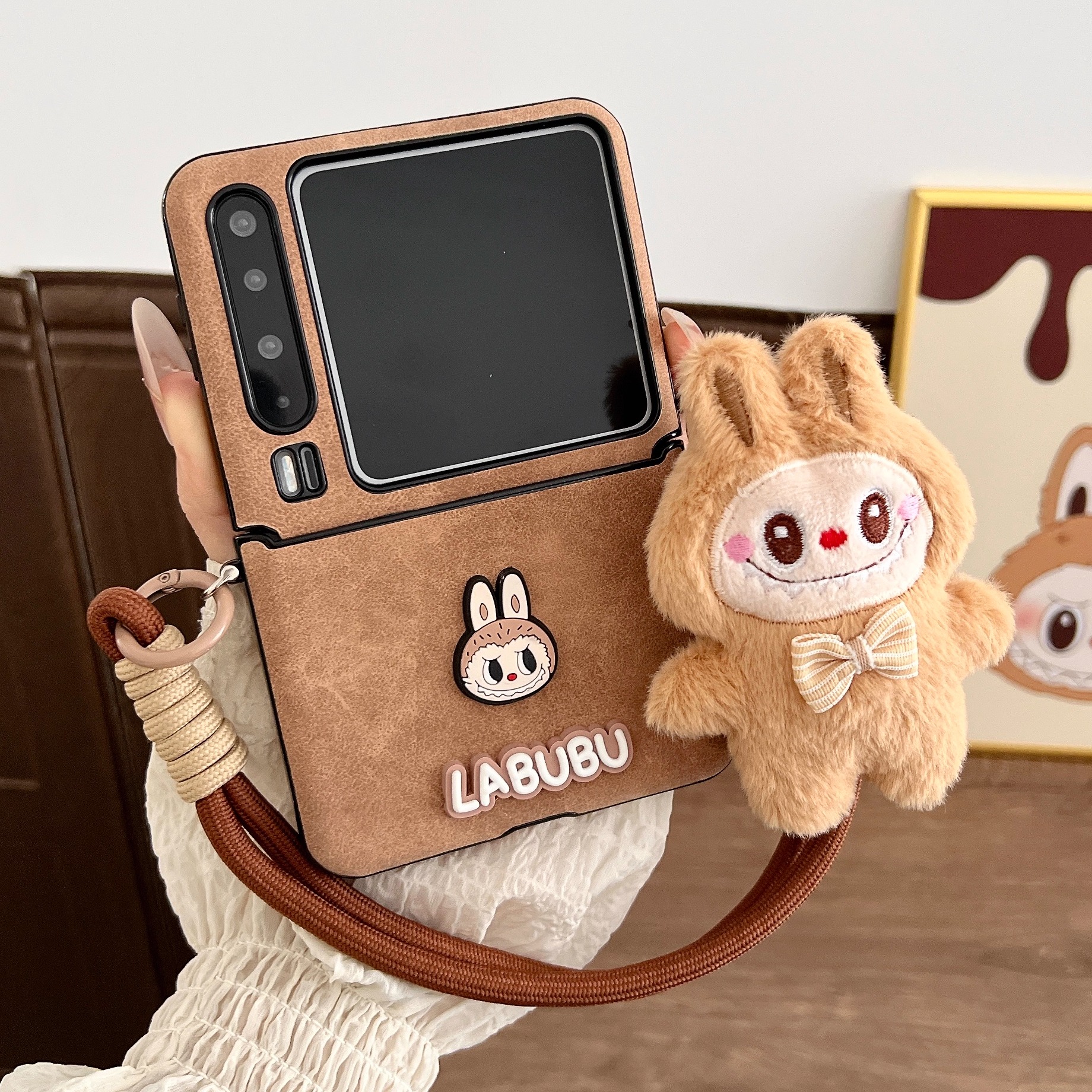 适用华为purax手机壳中轴全包