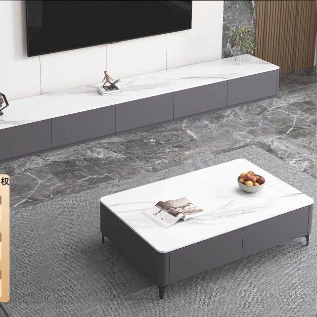 岩板电视柜现代简约家用小户型2025新款落地实木电视柜茶几组合,鲜花速递/花卉仿真/绿植园艺,割草机/草坪机,淘宝优惠券,粉丝福利购,淘宝优惠卷