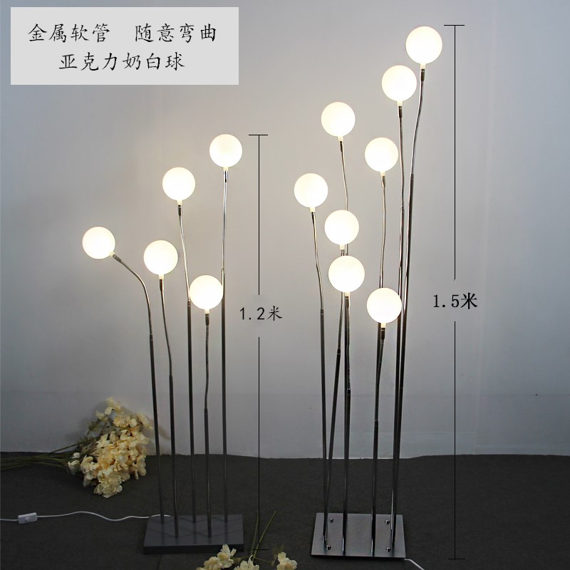 婚庆道具金属软管奶白圆球龙珠路引吊灯舞台装饰布置橱窗活动陈设