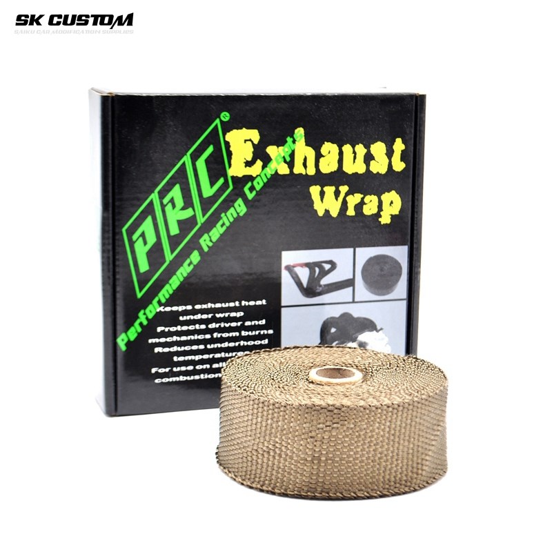 PRC隔热棉汽车头焦头段隔热带高温防火布耐温棉进气管隔热芭蕉布