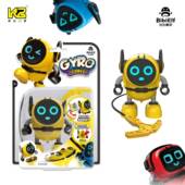 比比精灵陀螺车小宝拉尺陀螺发条玩具惯性车子机器人力控拉尺陀螺