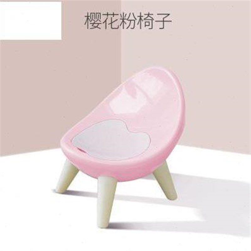 登叫椅童料幼手d铁子儿叫婴通用小子背凳家塑子椅卡扶小凳儿子靠