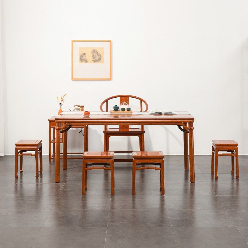 缅甸花梨木茶桌红木功夫茶几中式大长书桌全大果紫檀干泡茶台家用,住宅家具,家用茶台/茶桌,淘宝优惠券,粉丝福利购,淘宝优惠卷