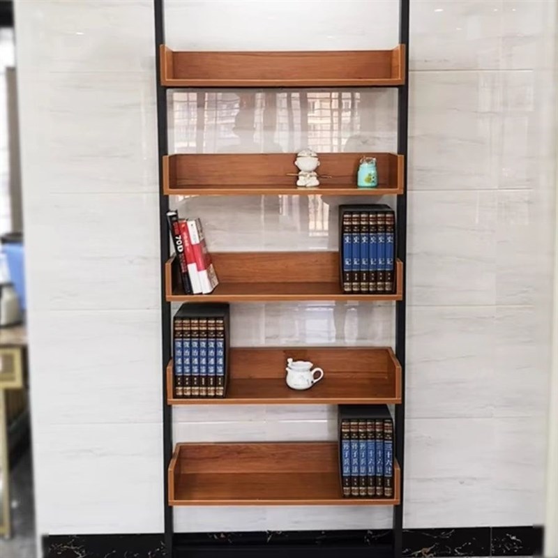 门后极窄书架定做夹缝门后书架置物窄高免安装多层免漆生态板铁艺