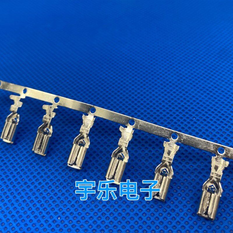 6.3带锁插簧0.4厚自锁端子250直插带锁扣插簧6.3锁扣横连2000只