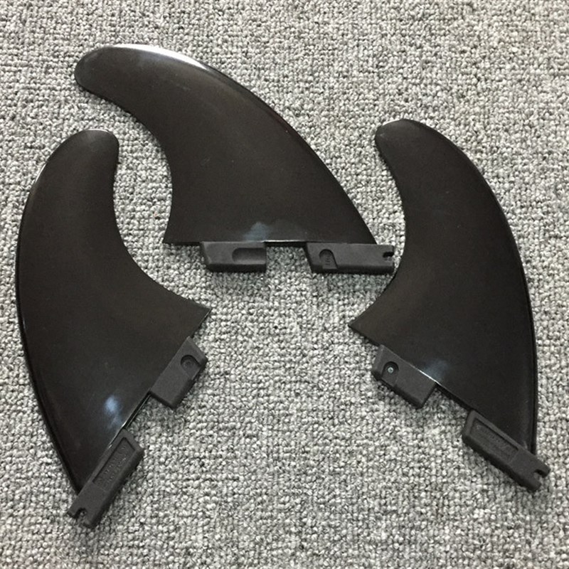 冲浪板二代G5尾舵套装 左中右3个/套冲浪配件分水鳍无需板手螺丝