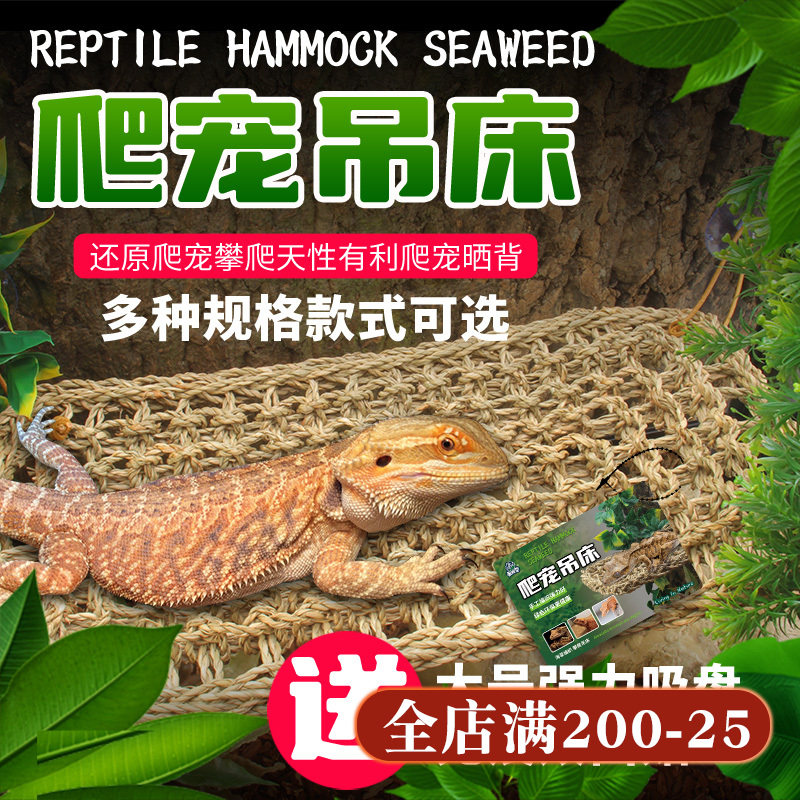 爬宠吊床鬃狮攀爬藤条蜥蜴豹纹守宫吊篮栖息爬台饲养箱天然造景,宠物/宠物食品及用品,爬宠缸/箱,淘宝优惠券,粉丝福利购,淘宝优惠卷