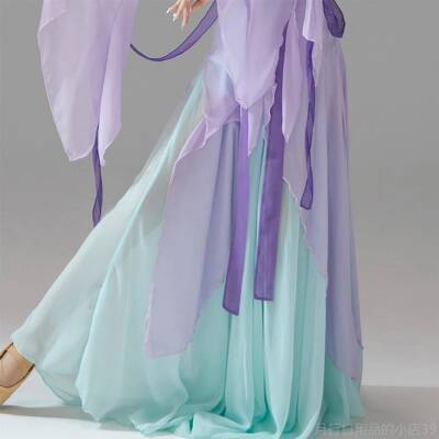 正品古典舞蹈服女飘逸长款身韵衣上纱衣汉古唐国风族民舞演出服