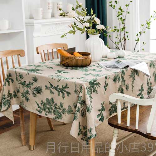 正品M.life 贝桑松城 法式田感园桌覆古高级棉麻餐布布桌茶几盖布
