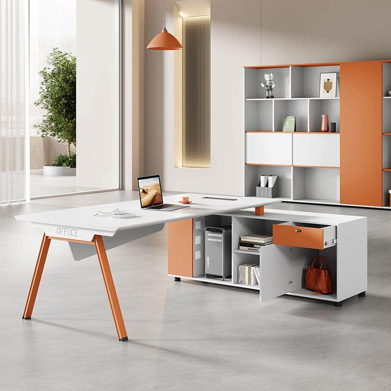 橙色时尚老板桌经理桌极简风格办公台女总裁现代简约办公桌家用,鲜花速递/花卉仿真/绿植园艺,割草机/草坪机,淘宝优惠券,粉丝福利购,淘宝优惠卷