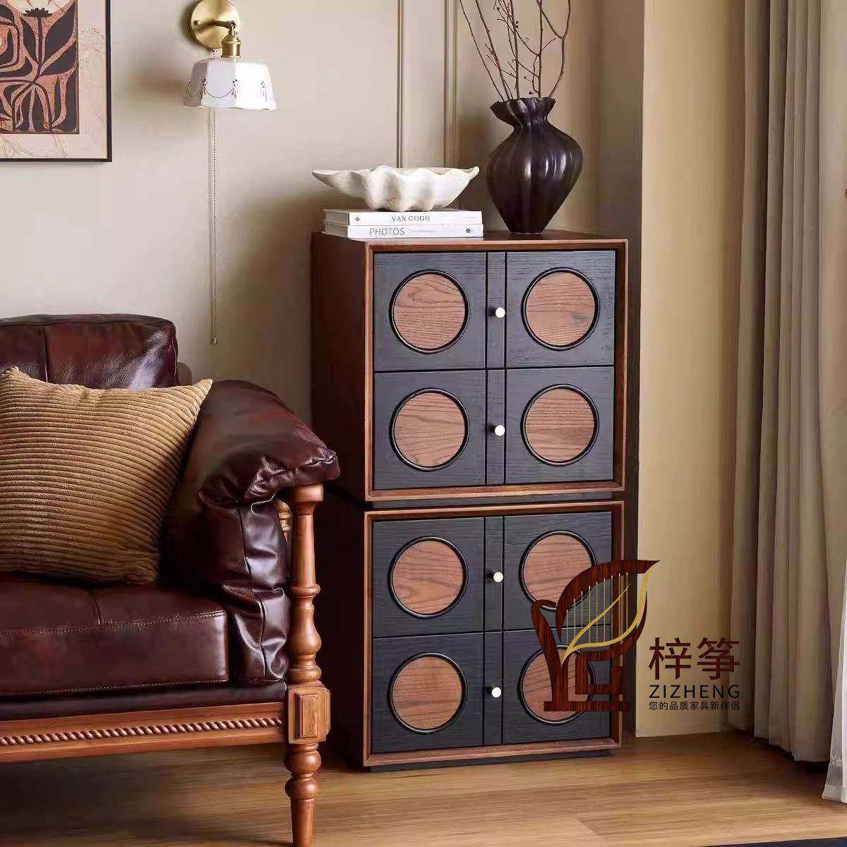 中古风斗柜实木斗柜家用餐边柜沙发边柜客厅储物柜卧室收纳卡门柜,鲜花速递/花卉仿真/绿植园艺,割草机/草坪机,淘宝优惠券,粉丝福利购,淘宝优惠卷