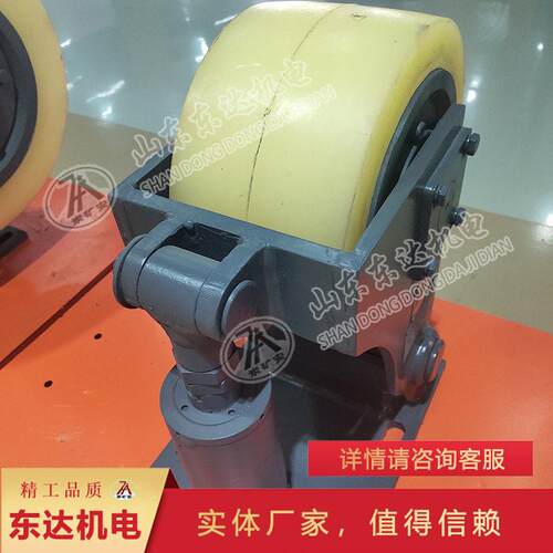 LS50双轮滚轮耳 煤矿提升装置滚轮耳 矿用笼导向轮