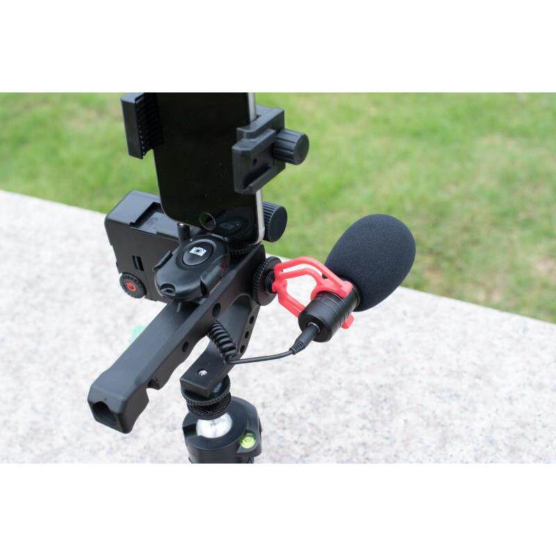 有线手机麦克风话筒单反相机vlog指向性定向电容电脑直播采访