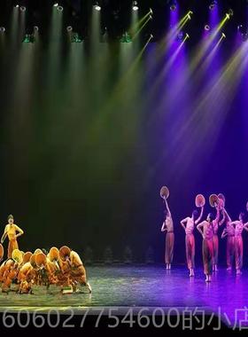 服稻花两岸演出服香红色XJF记忆典舞蹈致敬袁隆平经风吹稻花香群