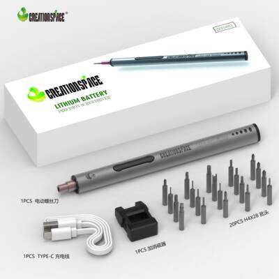电批Creation电起子螺丝刀电式家充用眼镜手机维修精小型迷你工具