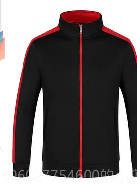 餐服务员工作服长饮袖秋工装餐冬火锅饭23888店加绒加厚外套卫衣