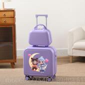 儿童行李箱可坐男小童学生20登旅行箱XDK女孩小型哪咤密码 拉机杆