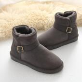 一保暖东北大 真皮防滑加厚羊冬季 高档毛澳洲羊皮毛体雪地靴码 男款