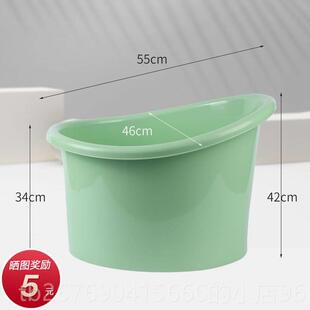 高档双人泡脚桶按小摩器儿童专用加过高加深塑料恒温足浴洗脚盆膝