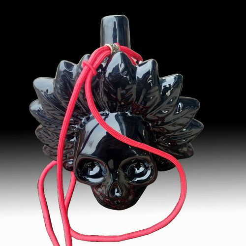 怪音陶笛鬼叫哨子印第安哨阿兹特克地狱风神之哨死亡之哨尖叫哨子