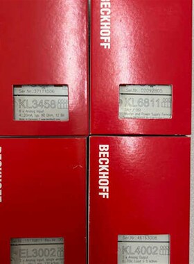 倍福KL3458KL6811KL4002EL3002议