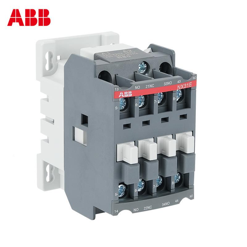AB中间继流电器NX22E/1E/40E-80接触器式继电B0RVX器AC22V交接触