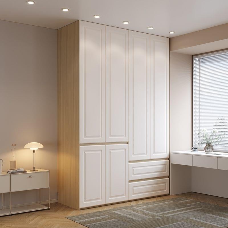 Ya衣ENF级欧松板实Hby8YffH木衣家l用卧室柜衣帽间2025款欧式肤感