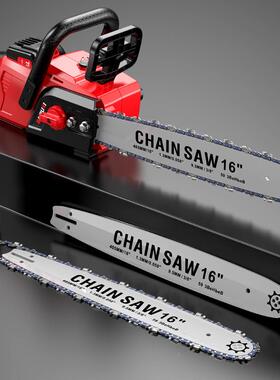 1链6寸6寸锂OPH电电锯伐充电手提式电锯家用锯小型木单手砍树