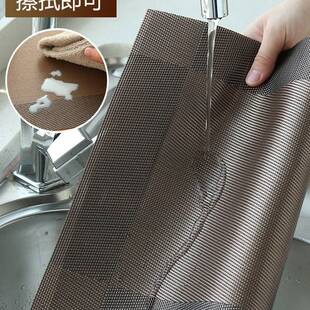 餐垫隔热垫防水防油美式感轻奢餐盘垫子防烫欧式西餐桌F^