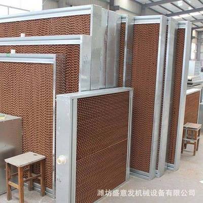 车间水RND帘墙业温降湿帘温室大棚湿帘帘铝合工金水墙厂房通风降