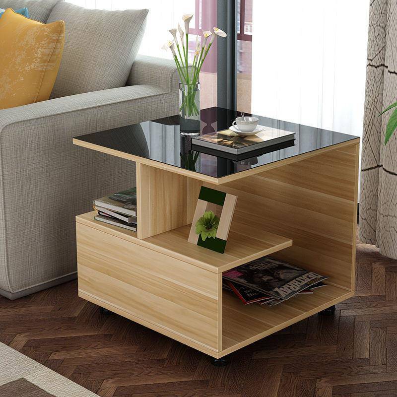 dn小茶几边d几角几移动茶几茶沙卧发小几多功能简约床NQL边室床边